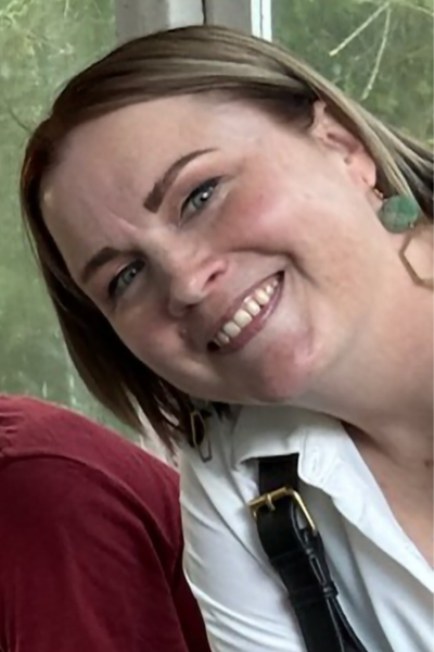 Christie before losing weight with the Mayo Clinic Diet