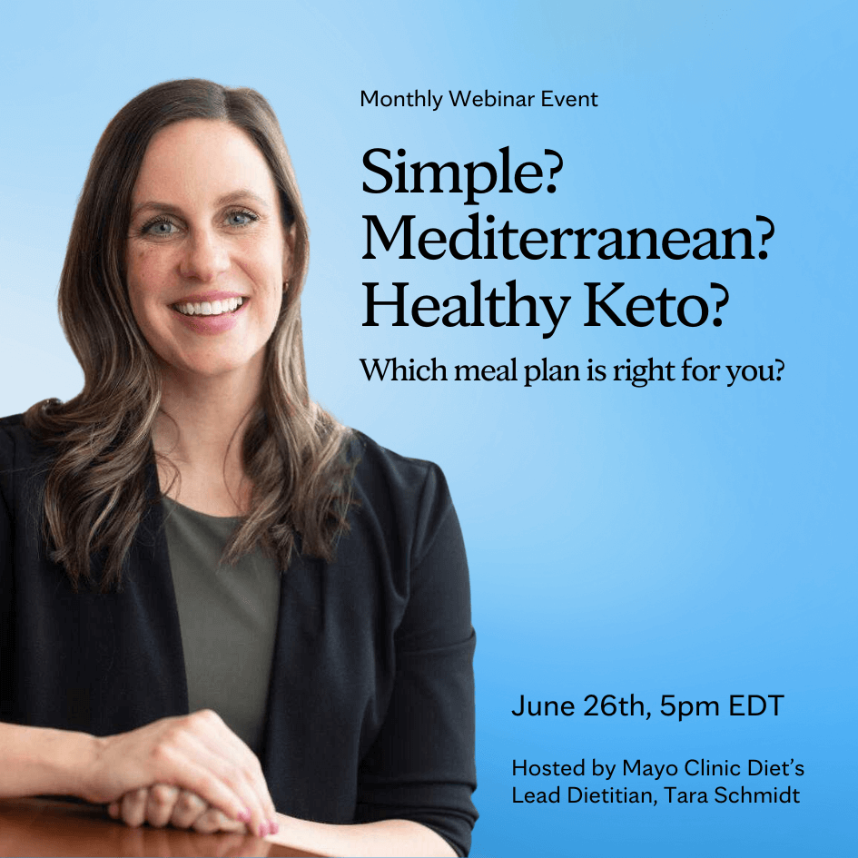 Webinar: Simple? Mediterranean? Healthy Keto? Which meal plan is right ...