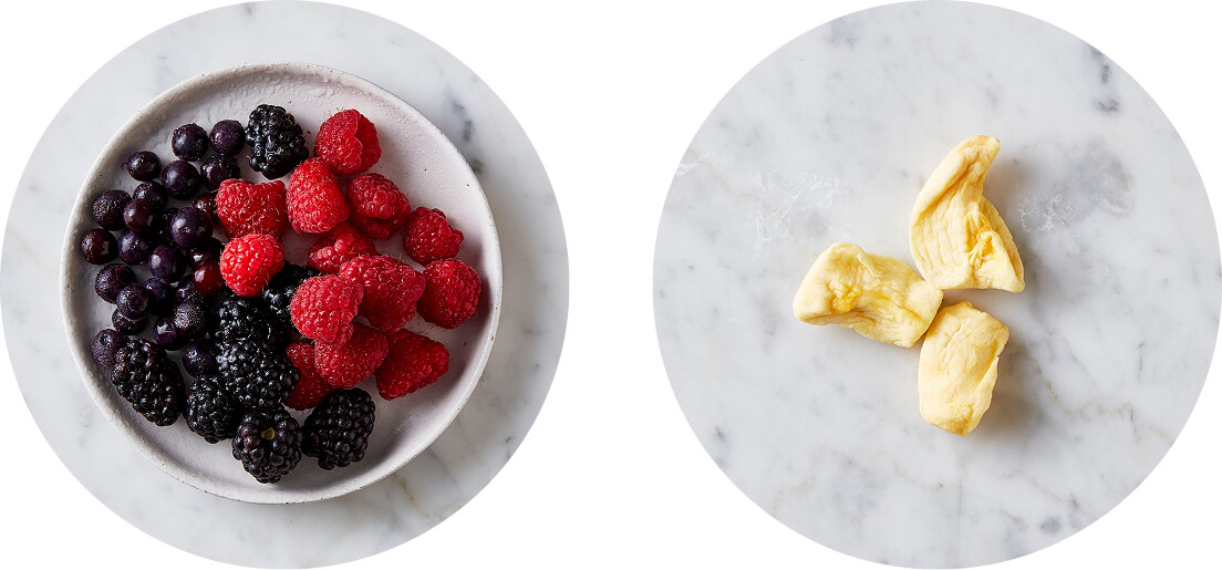 Fresh fruit vs. dried fruit