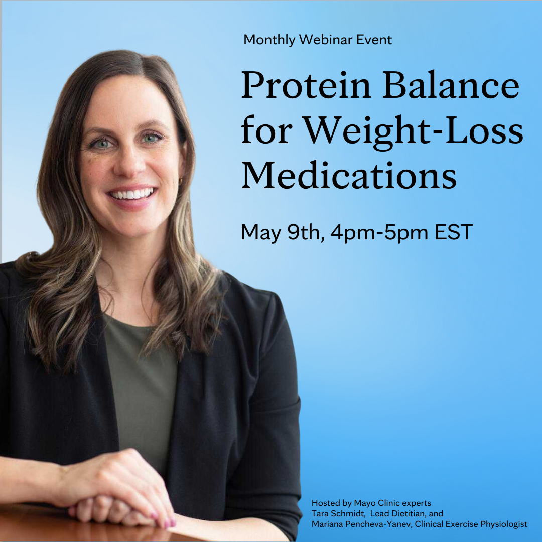 Protein Balance Webinar | Mayo Clinic Diet